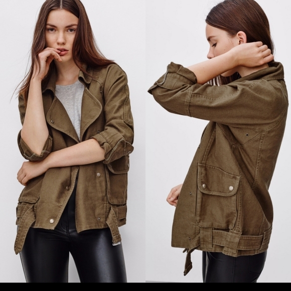 Aritzia Jackets & Blazers - Aritzia Wilfred Free Rayder Jacket
